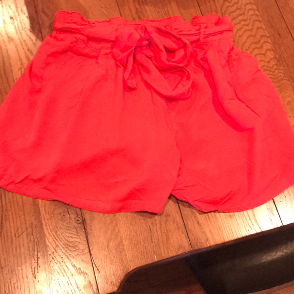Old Navy orange fashion shorts!